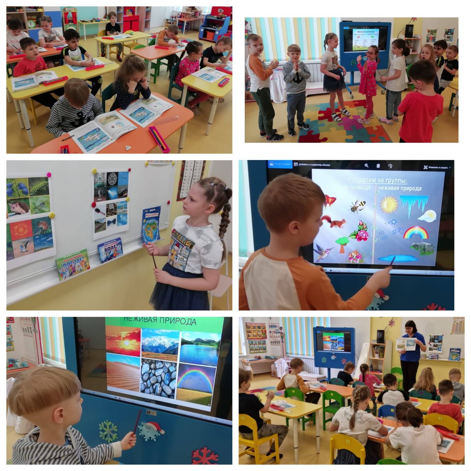 Неживая и живая природа.