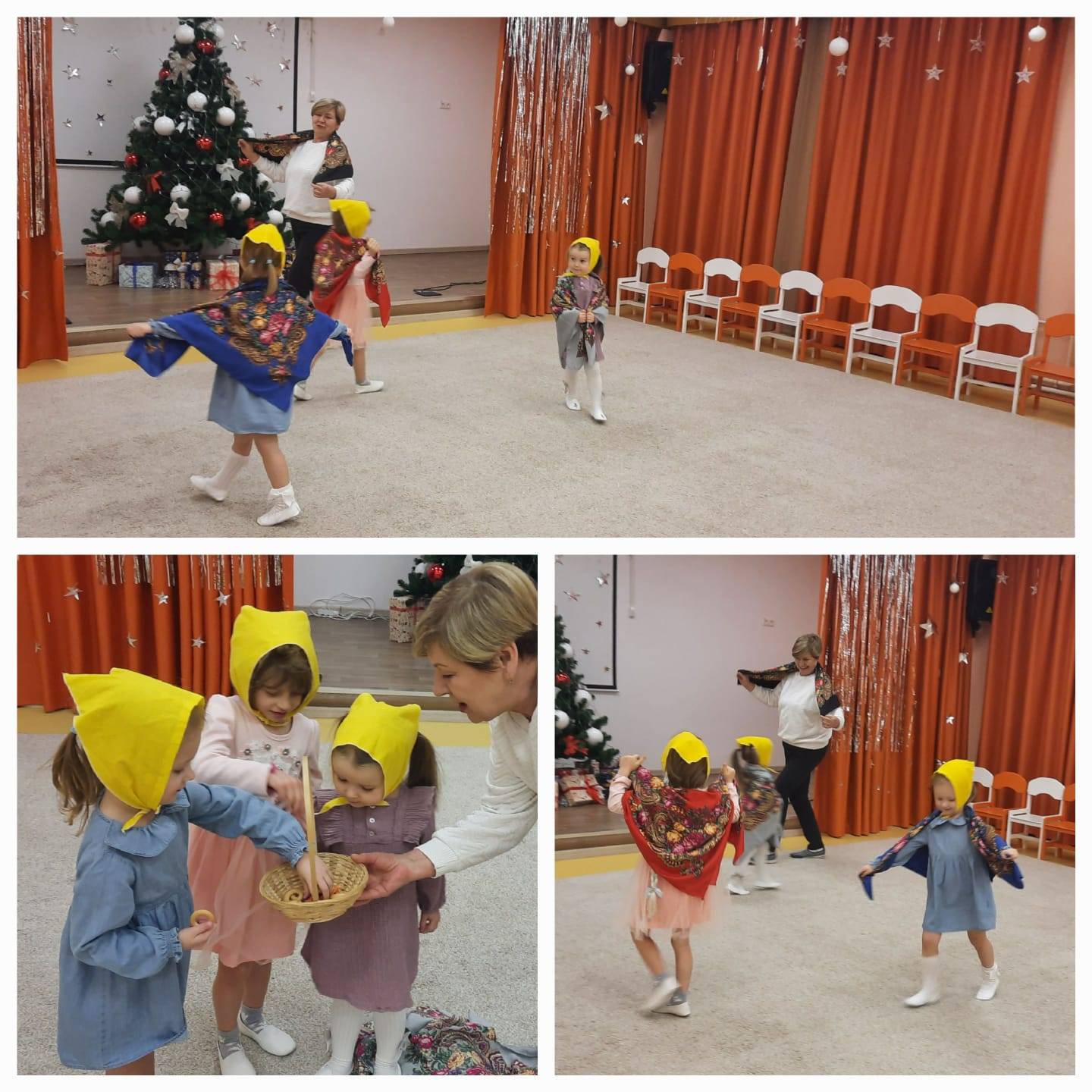 Зимние забавы. Пришла Коляда, отворяй ворота!