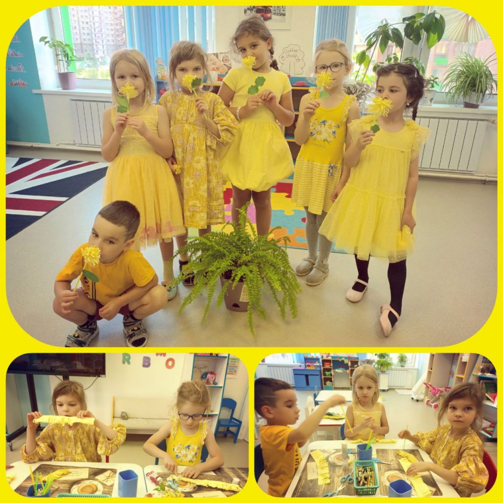 Детский сад, дети, рисование